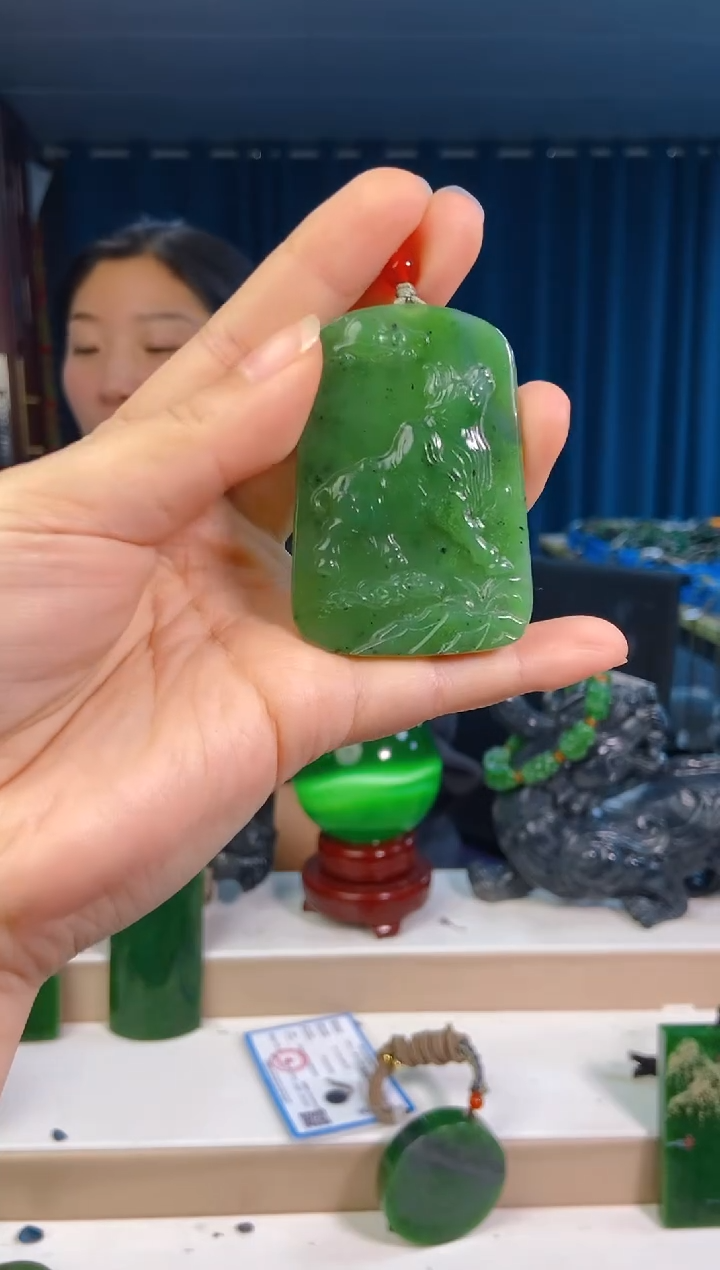 【闪购商品】和田玉挂件未镶嵌1