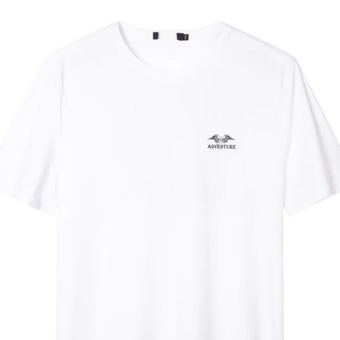 夏季男士T恤冰氧棉舒适凉爽免烫印花宽松透气27