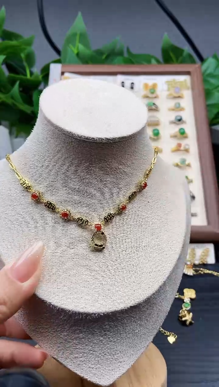 银S925镶嵌戒指翡翠12