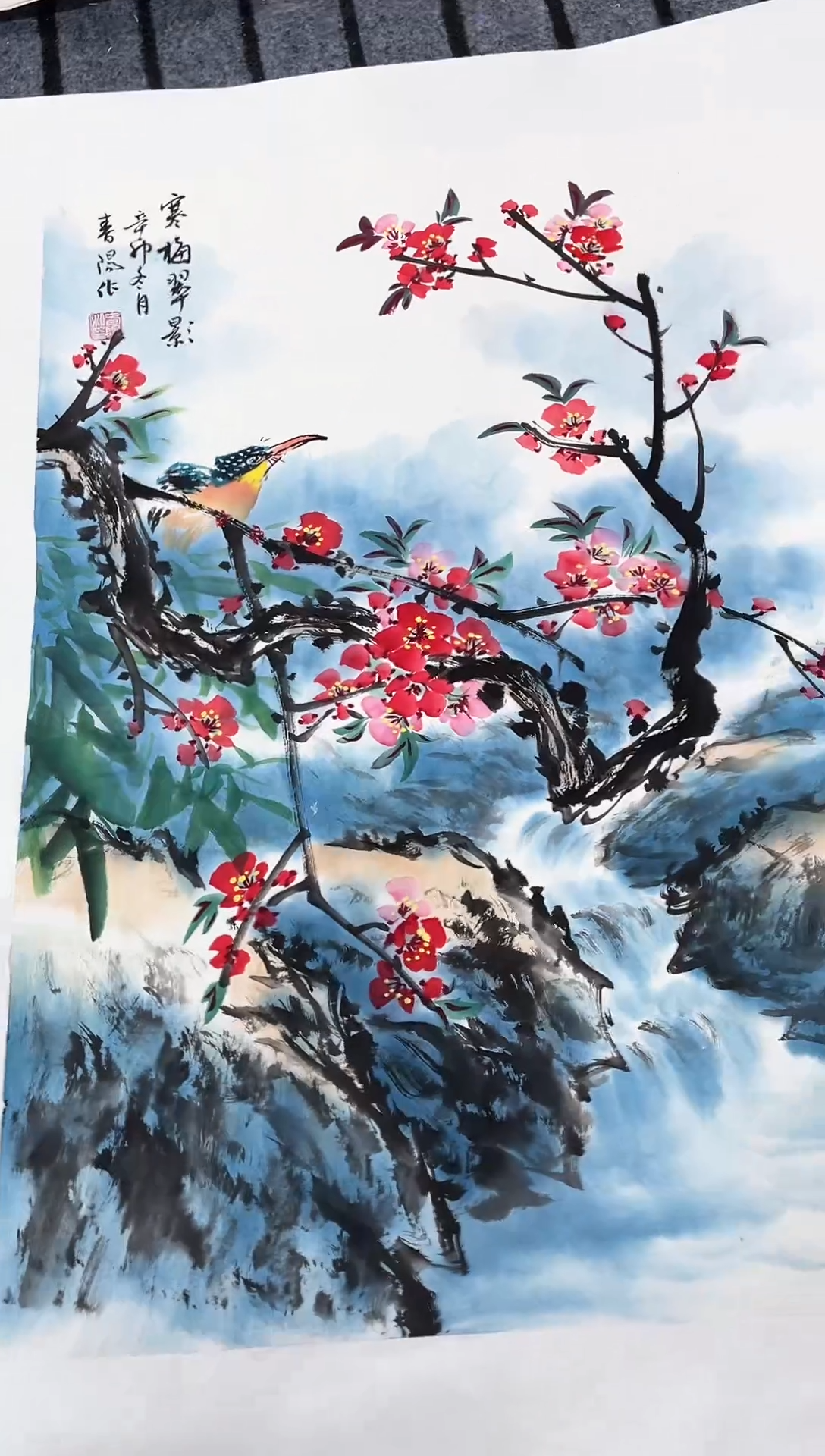 精品国画花鸟作品
