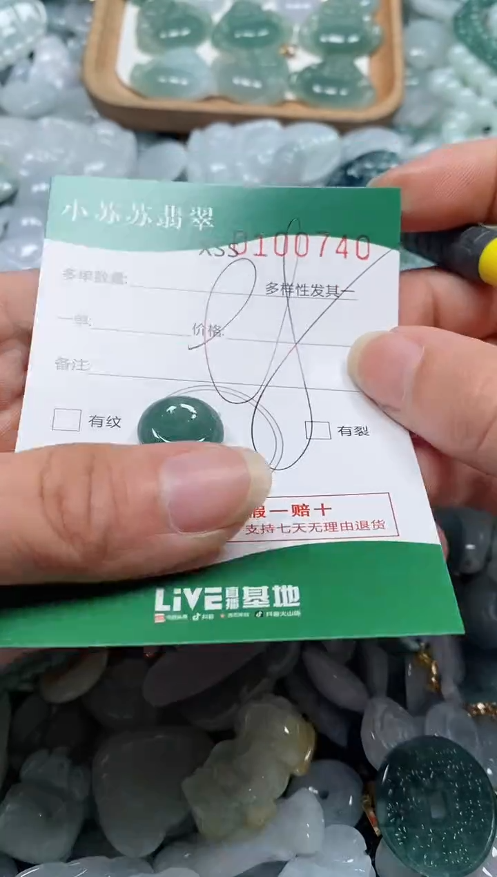 【闪购商品】翡翠颈饰未镶嵌闪购商品0100740