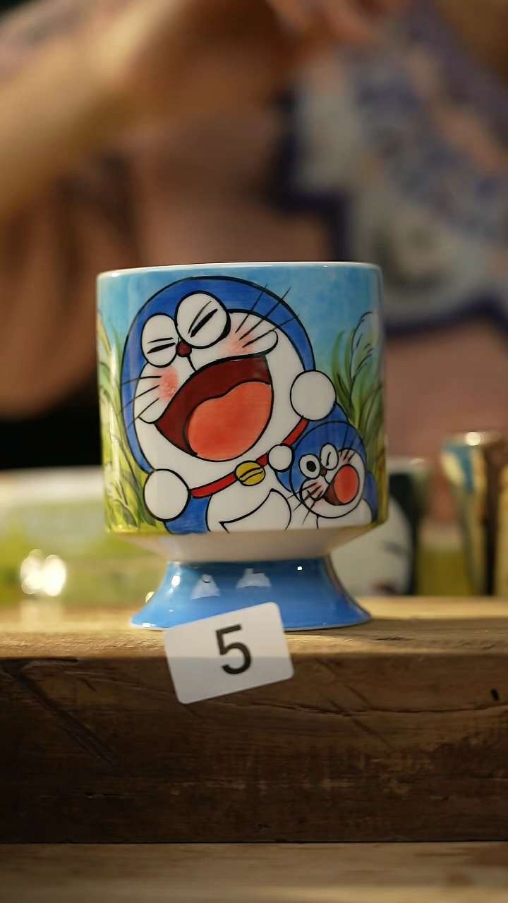 【闪购商品】瓷片新品福利 设计师系列 高足手握杯