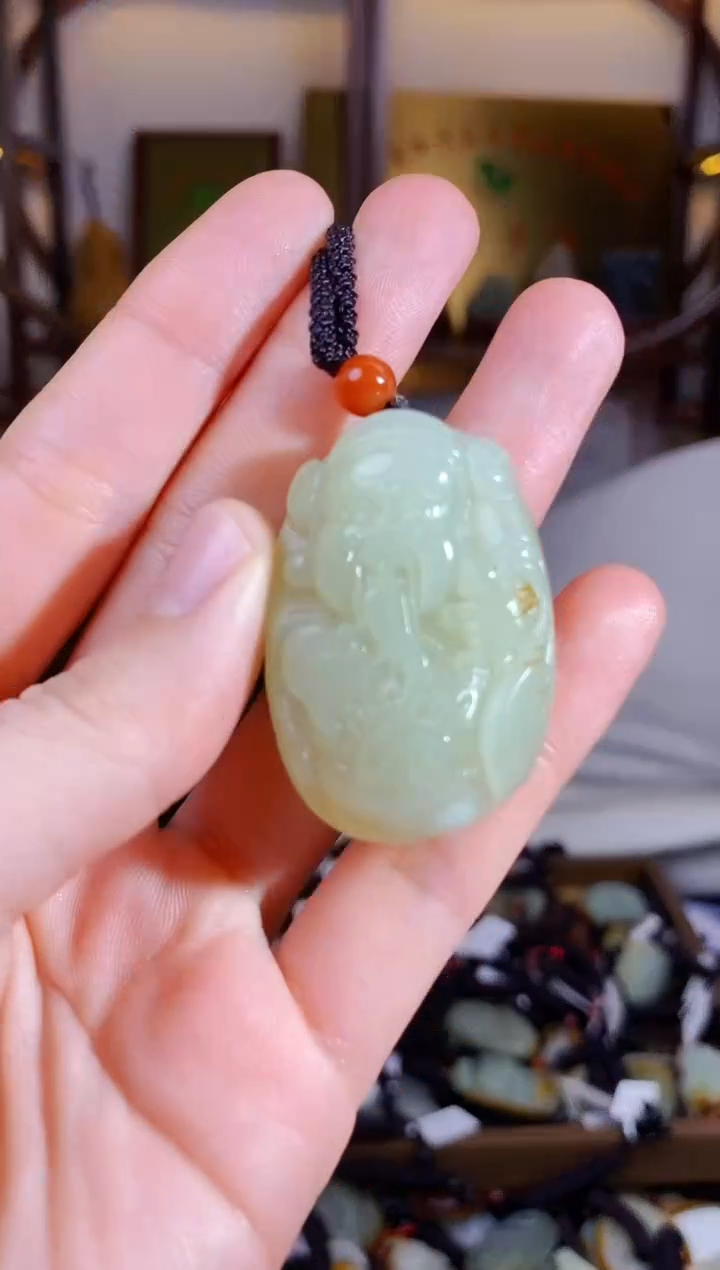 【闪购商品】和田玉颈饰未镶嵌1