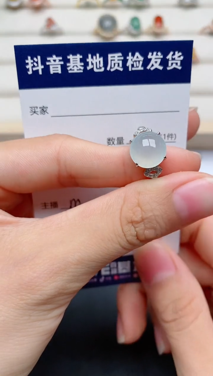 【闪购商品】翡翠戒指银S925镶嵌.......