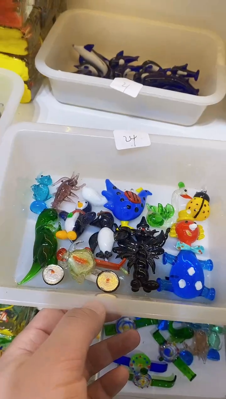 琉璃手工艺品瑕品套餐12件（瑕品不退换）