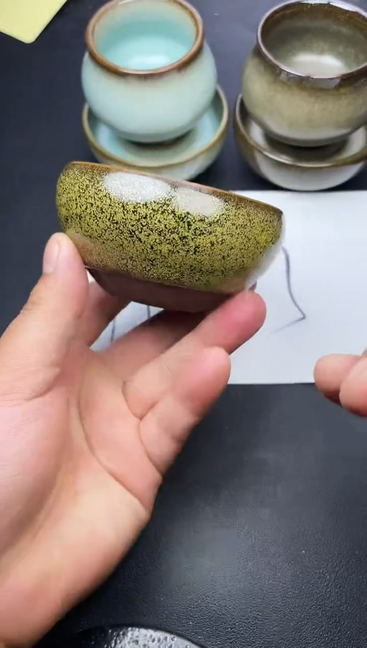 【闪购商品】茶盏19叶紫建盏叶紫