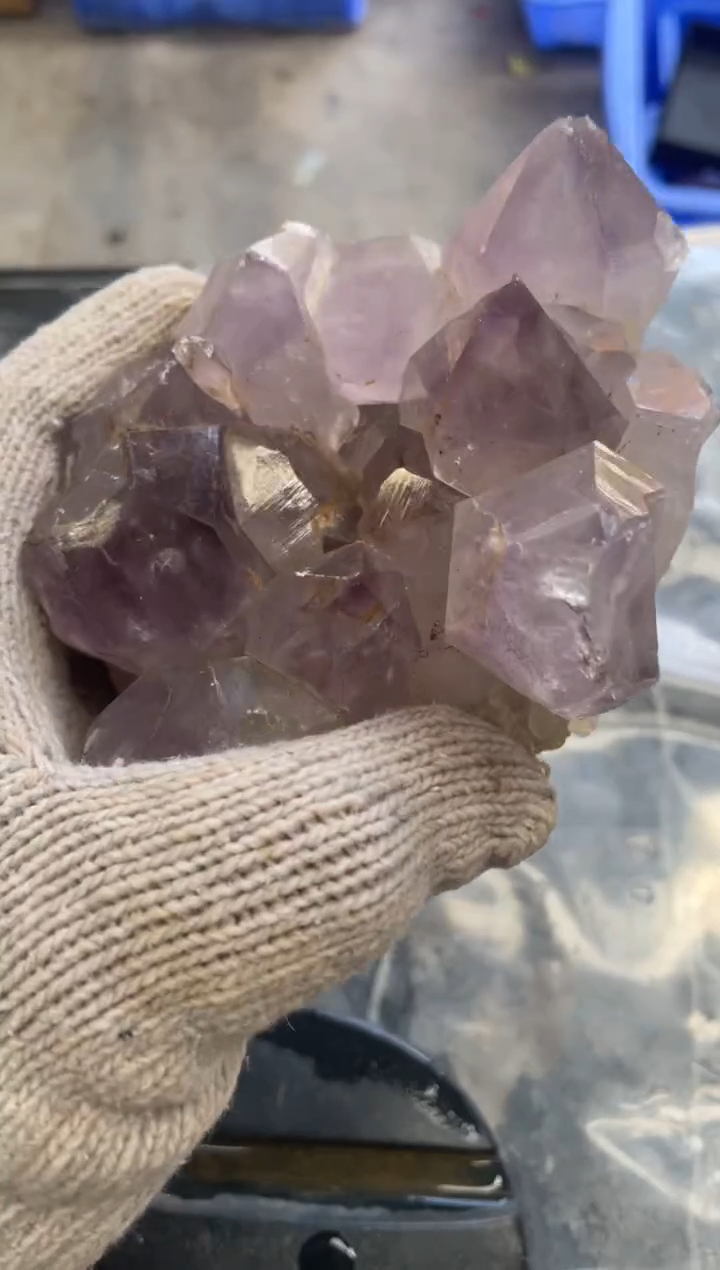 【闪购商品】紫晶原石未镶嵌天然紫水晶原石摆件