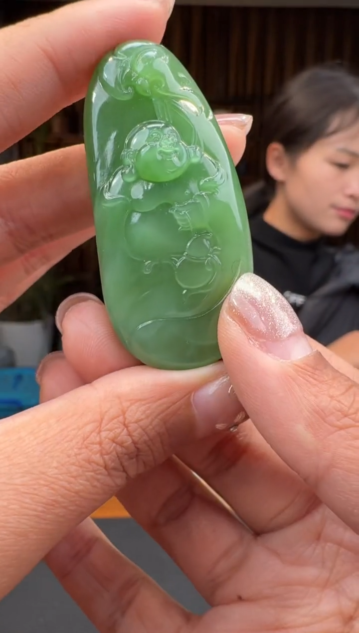 【闪购商品】和田玉85未镶嵌2.3晓盈多样性发货