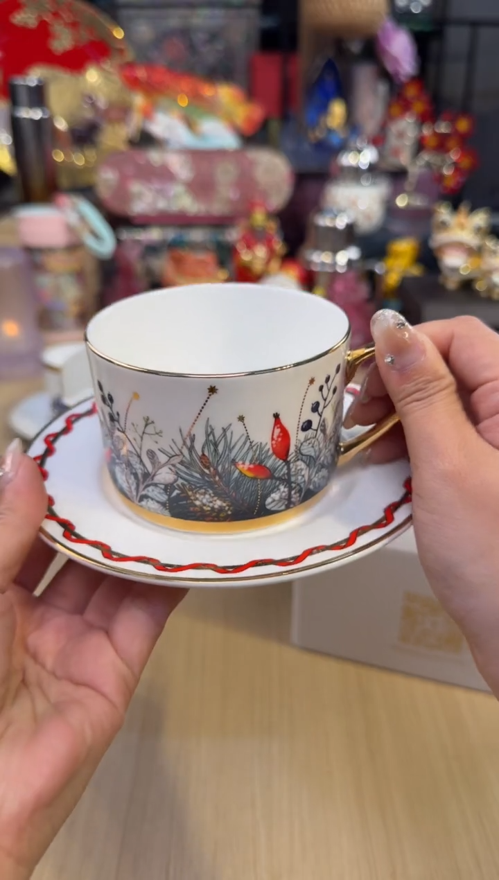 190俄皇假日系列咖啡杯