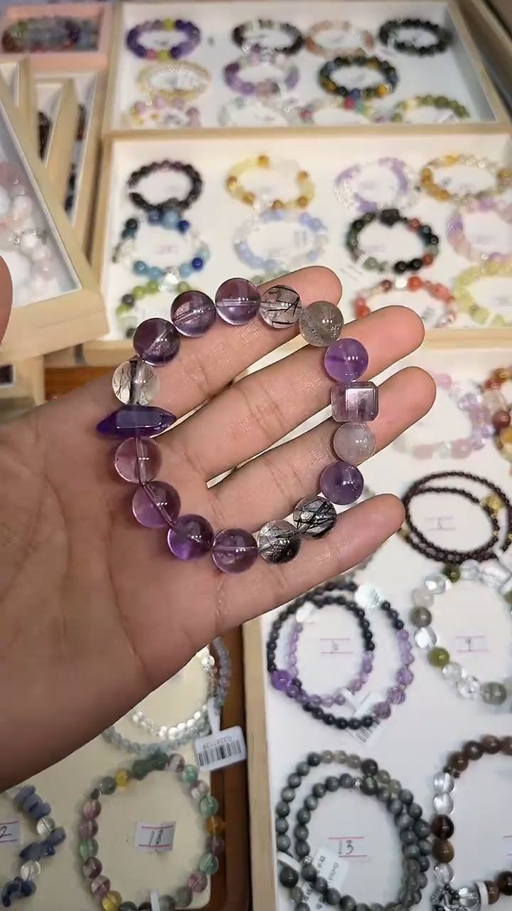 【闪购商品】水晶手链未镶嵌紫水晶