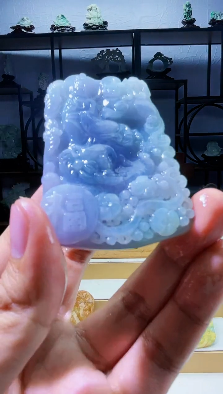 【闪购商品】定制翡翠未镶嵌毛货01310069