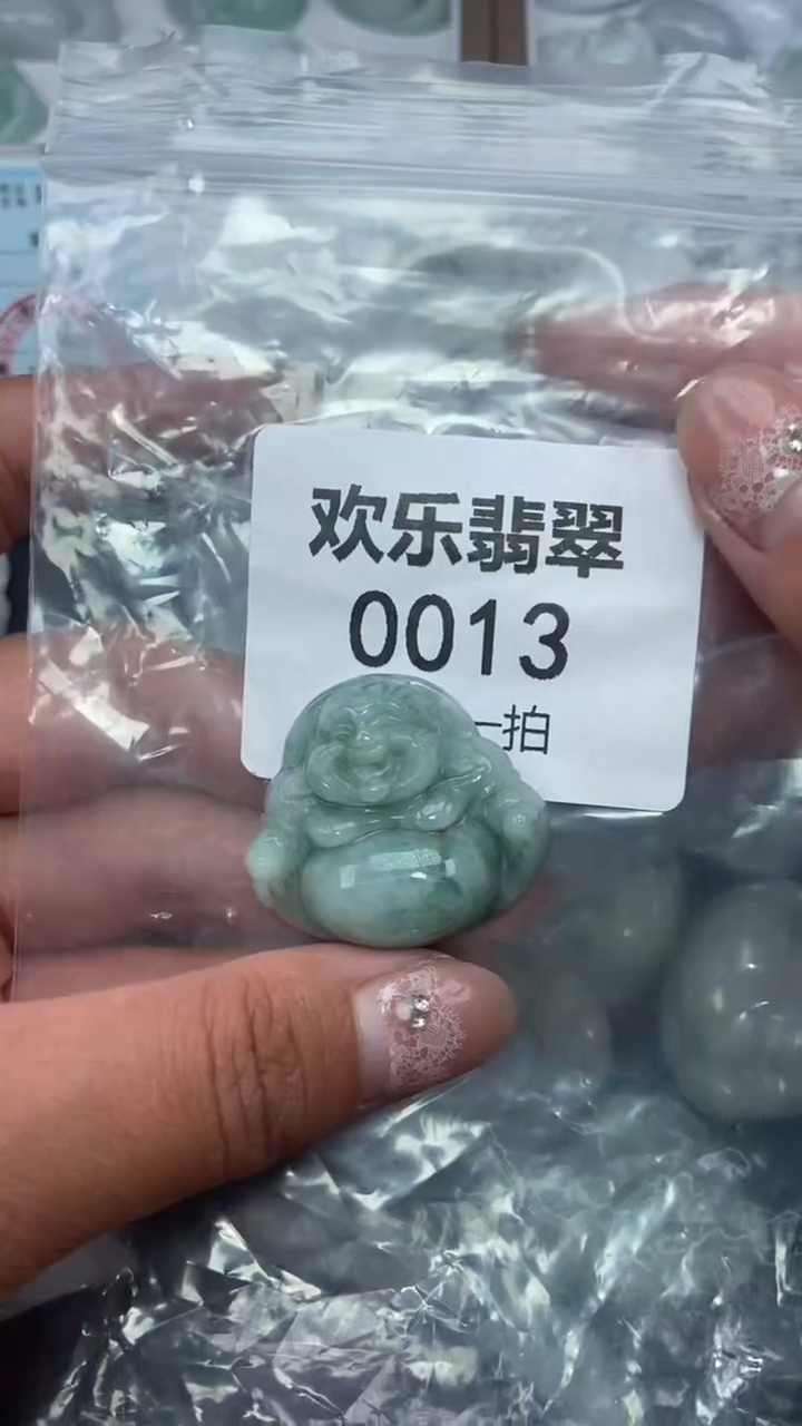 颈饰未镶嵌翡翠缅甸天然翡翠0013