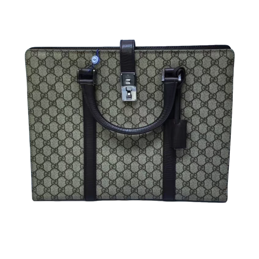 95新 GUCCI/古驰 古驰经典老花手提公文包（912）