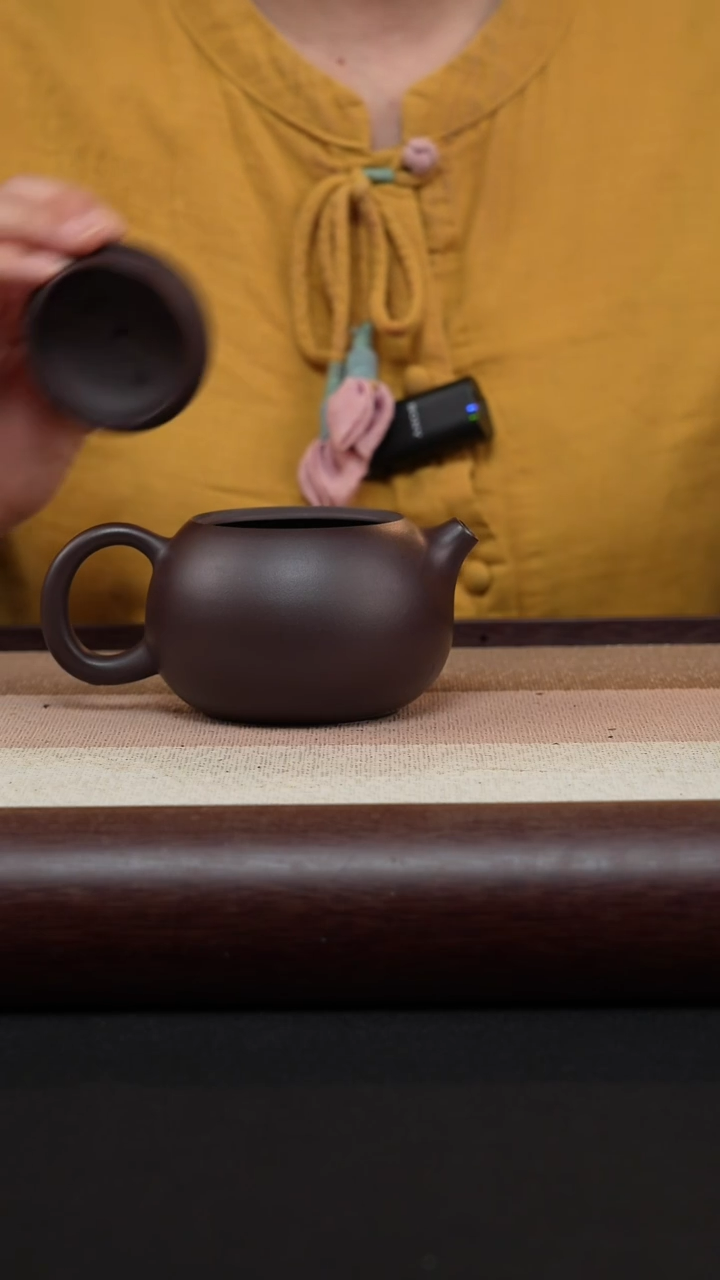 【闪购商品】紫砂茶壶西施-老紫泥-MH-1603