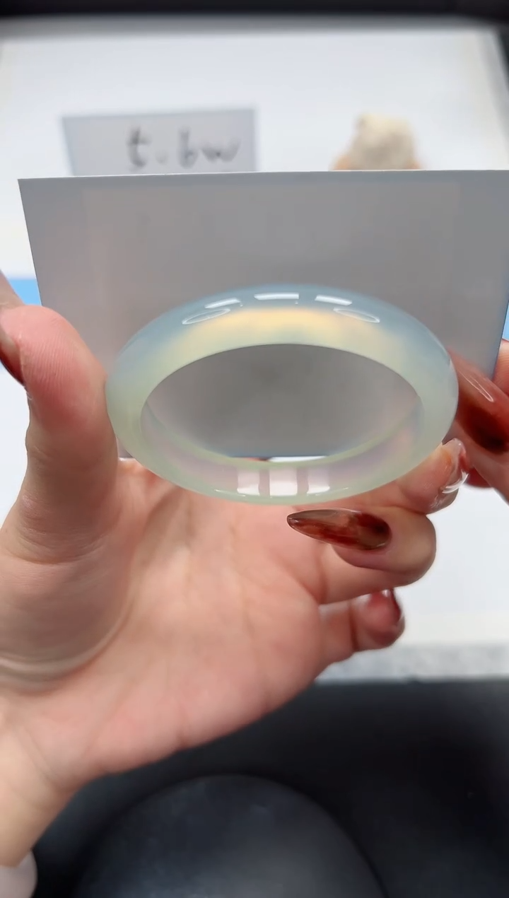 【闪购商品】玛瑙/玉髓手镯未镶嵌353/晴水52.2