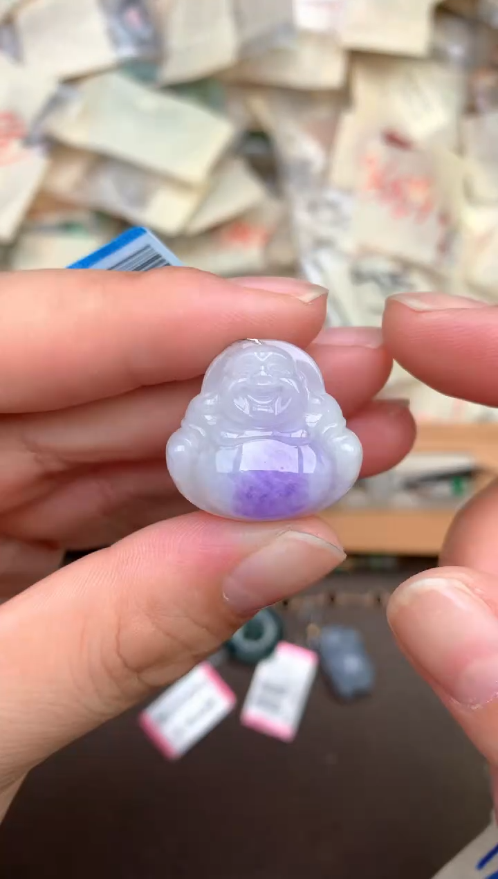 翡翠挂件未镶嵌一