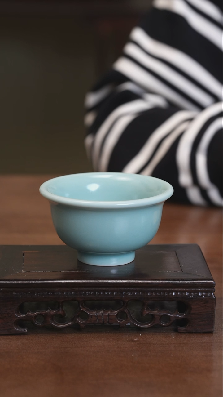 【闪购商品】清凉寺原产地仿古釉压手杯