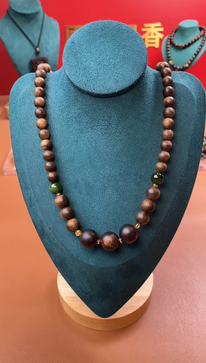 【闪购商品】沉香手串Y沉水芽庄黄棋楠瘤疤+芽庄白棋楠设计