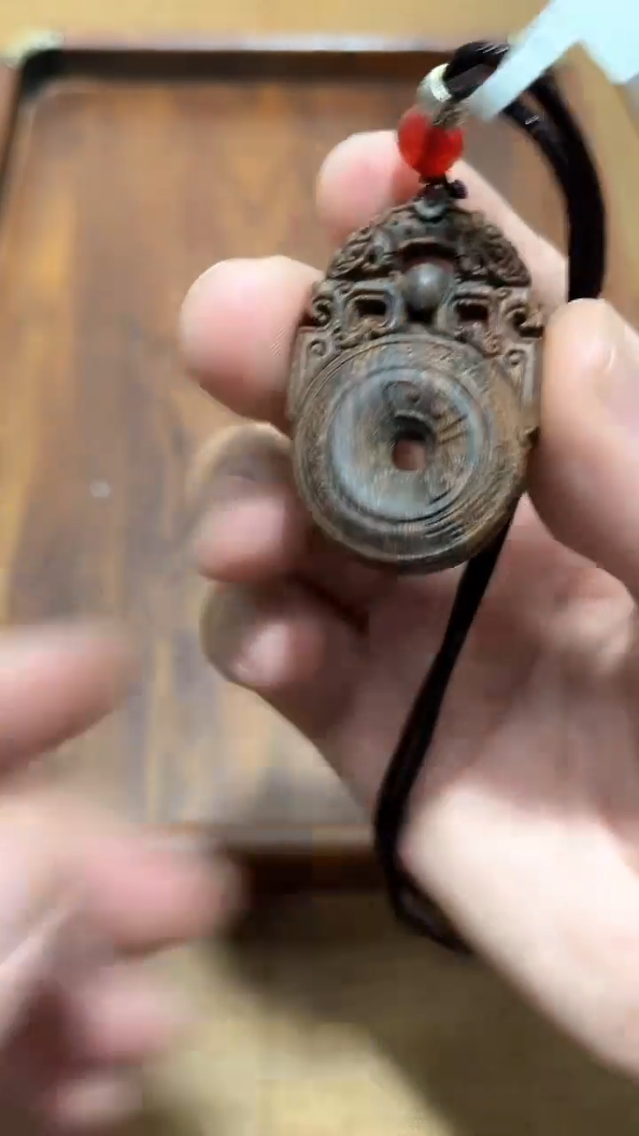 【闪购商品】檀香木精品推荐红土bq平安扣