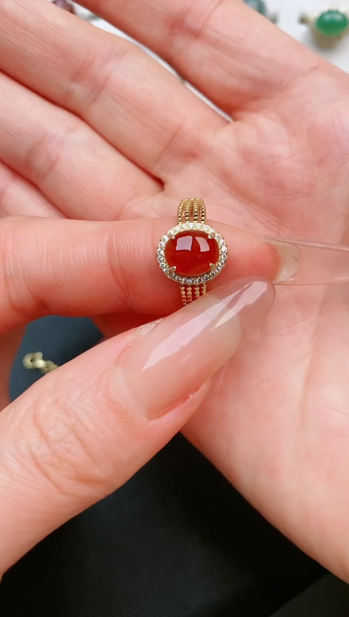 【闪购商品】翡翠戒指银S925镶嵌.....