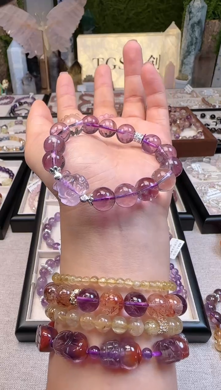 【闪购商品】水晶手串未镶嵌3a TGS原创设计 T153