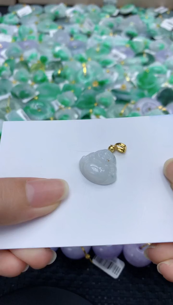 翡翠未镶嵌颈饰73563840089042