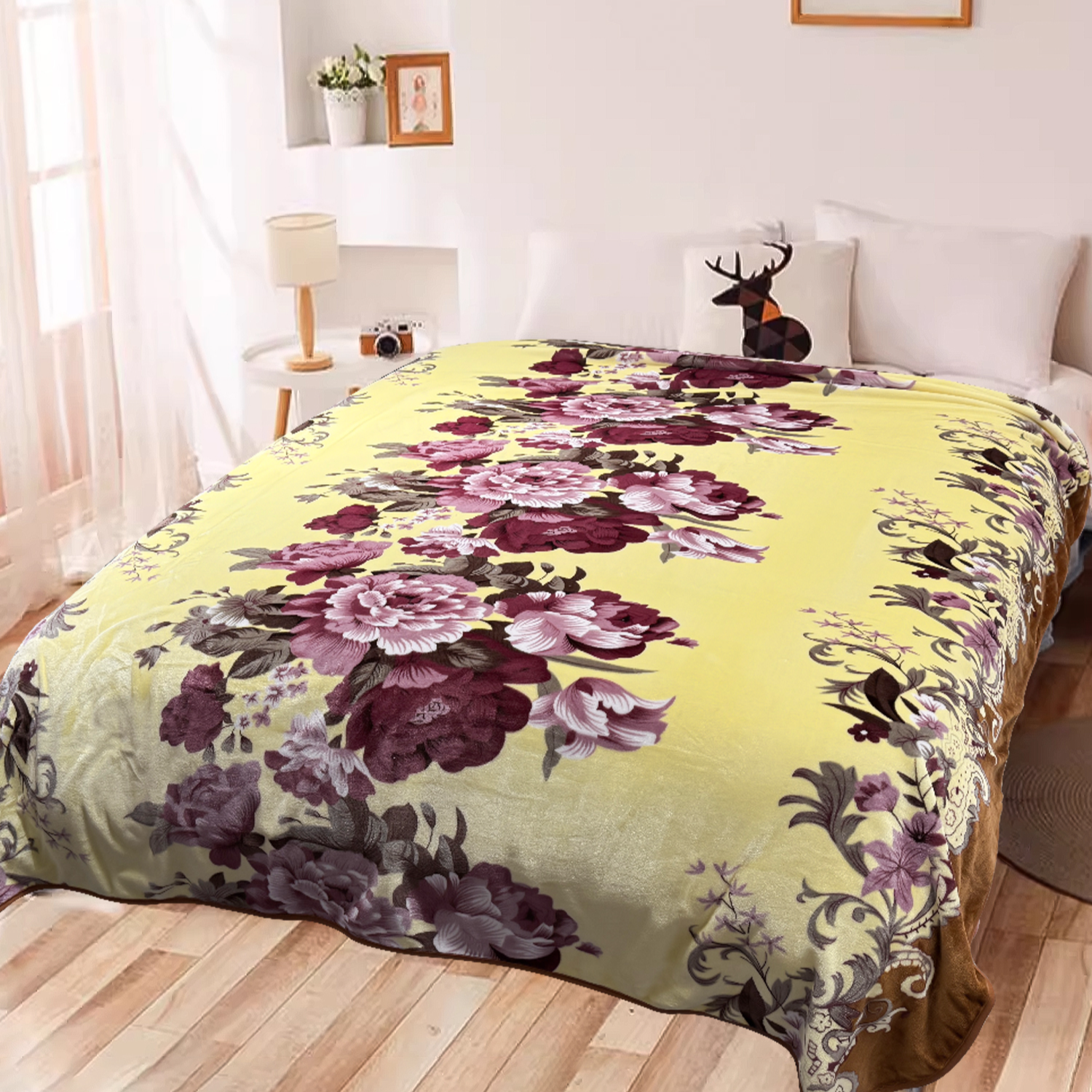 【年关清仓大尺寸加厚云毯捡漏】轻盈舒适加厚盖毯毛毯床单柔双面绒