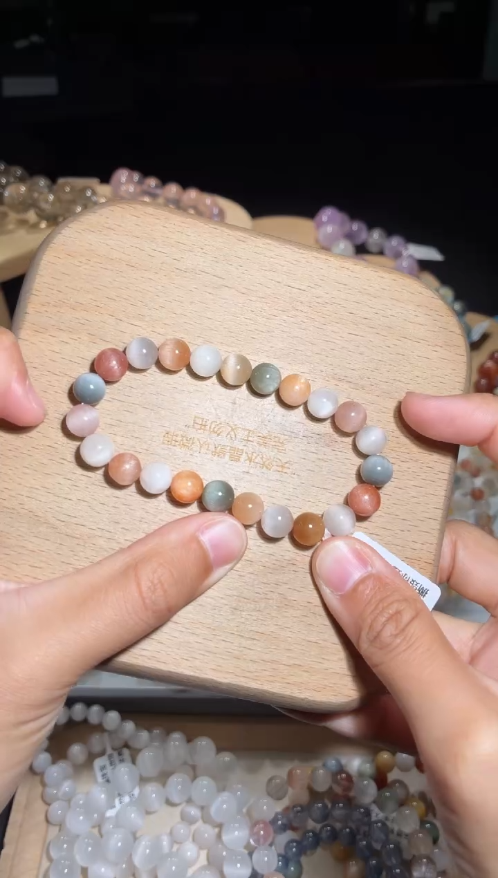 未镶嵌手链水晶81号多样性发一BB 8+