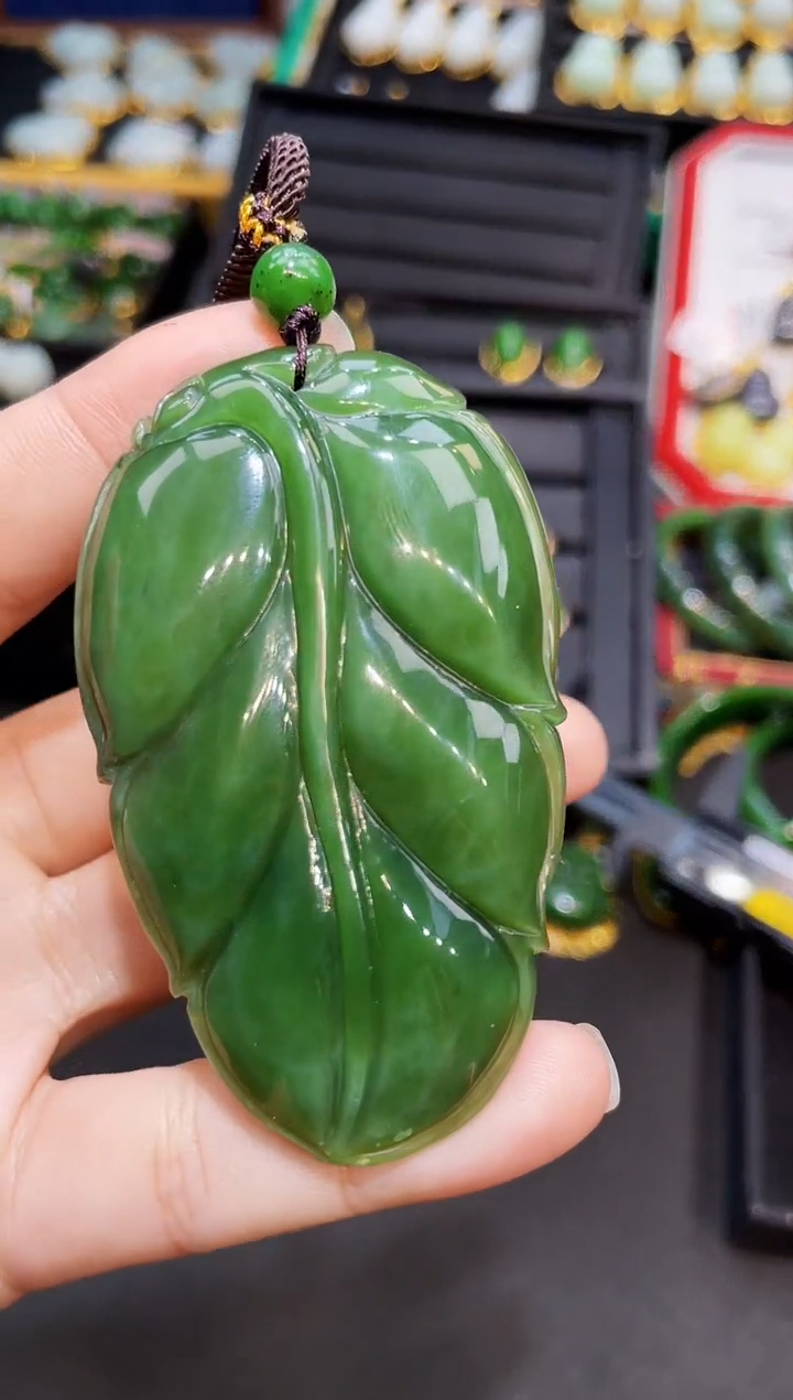 和田玉未镶嵌套链72MM 多样性发一