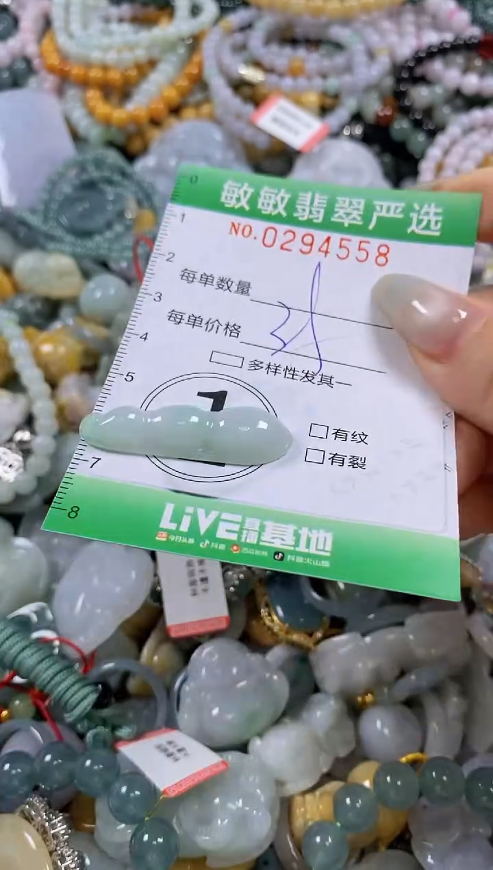翡翠未镶嵌颈饰闪购0294558