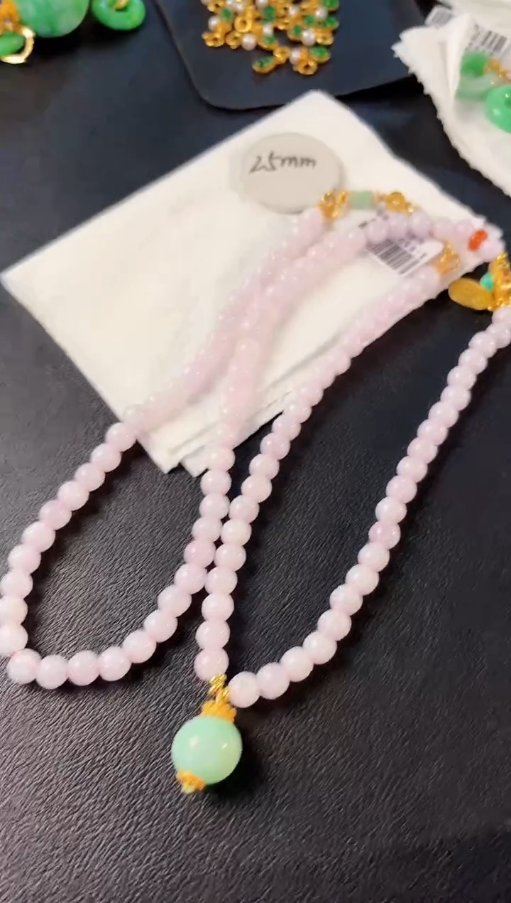 【闪购商品】翡翠颈饰未镶嵌缅料A货/支持复检/一件