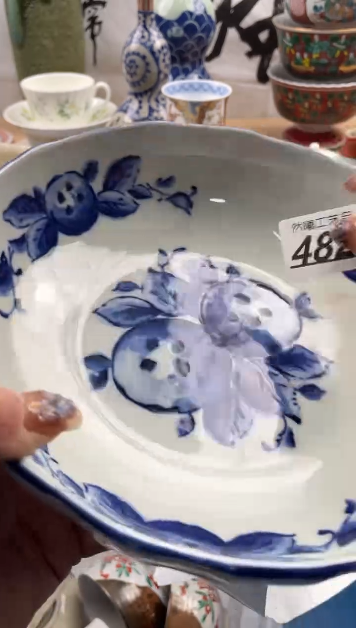 【闪购商品】瓷片482然曦海外工艺品18包邮