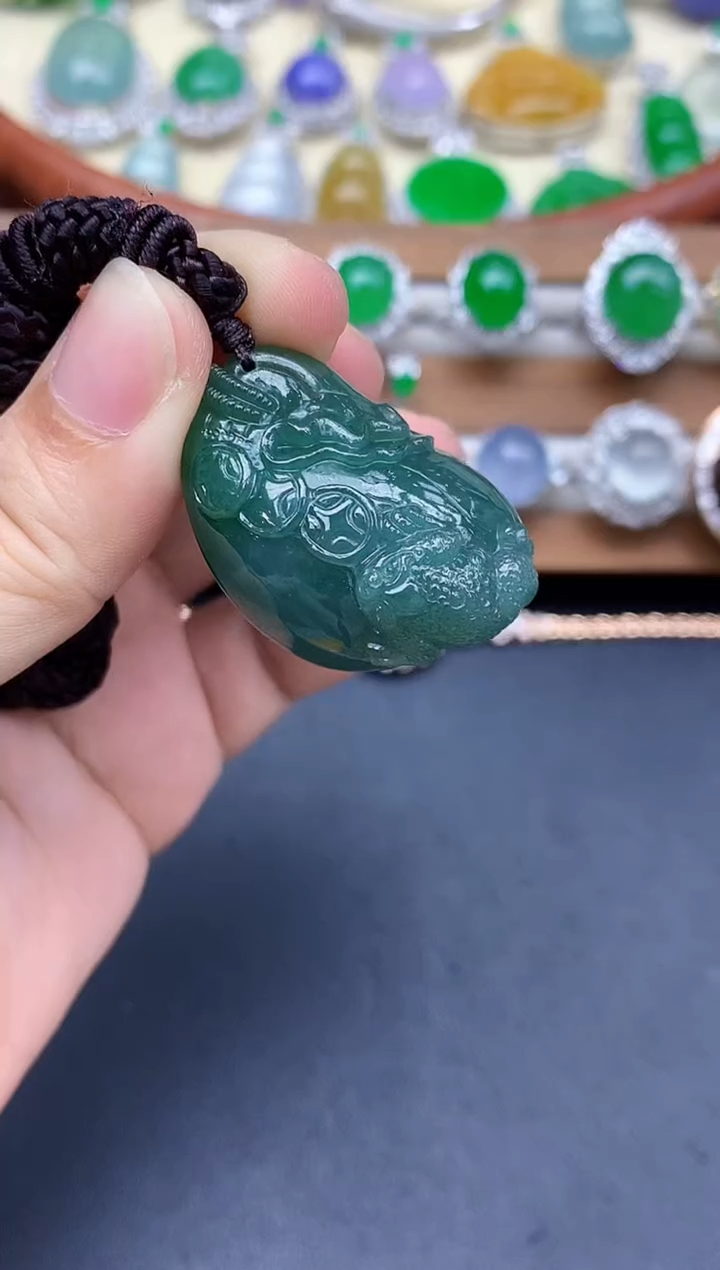 颈饰未镶嵌翡翠77-中国好珍宝