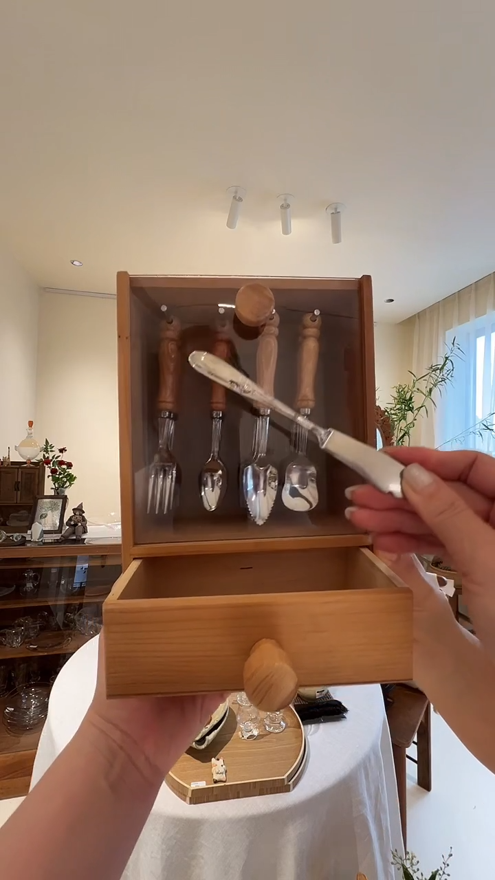 茶道摆件0000餐具一套带盒3057