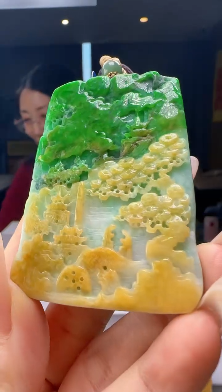 颈饰未镶嵌翡翠YJ@@60B7J20159