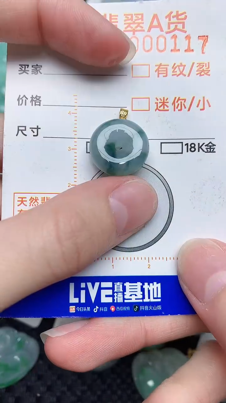 【闪购商品】翡翠颈饰18K金镶嵌4534534345