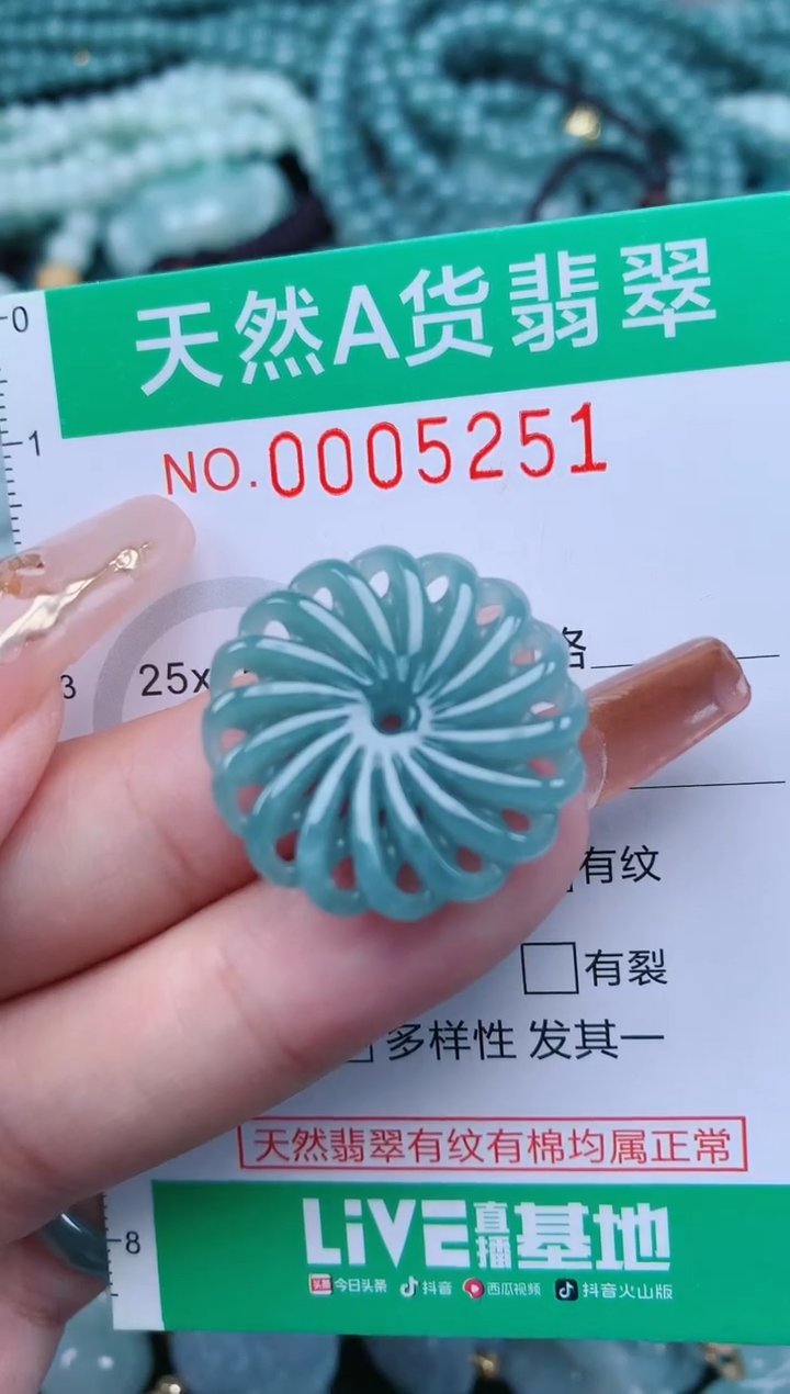 【闪购商品】翡翠颈饰未镶嵌.0005251