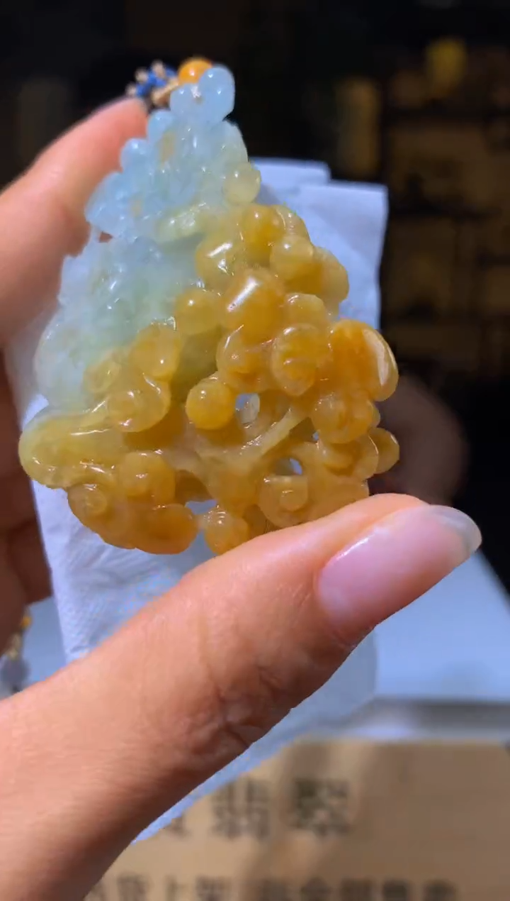 【闪购商品】定制翡翠未镶嵌L-@@XC21750