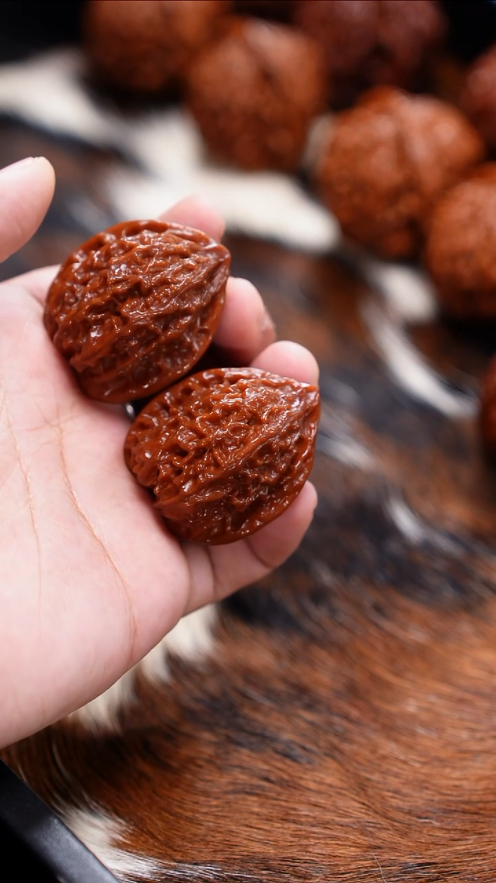 把件文玩核桃13号文玩核桃回血金牛