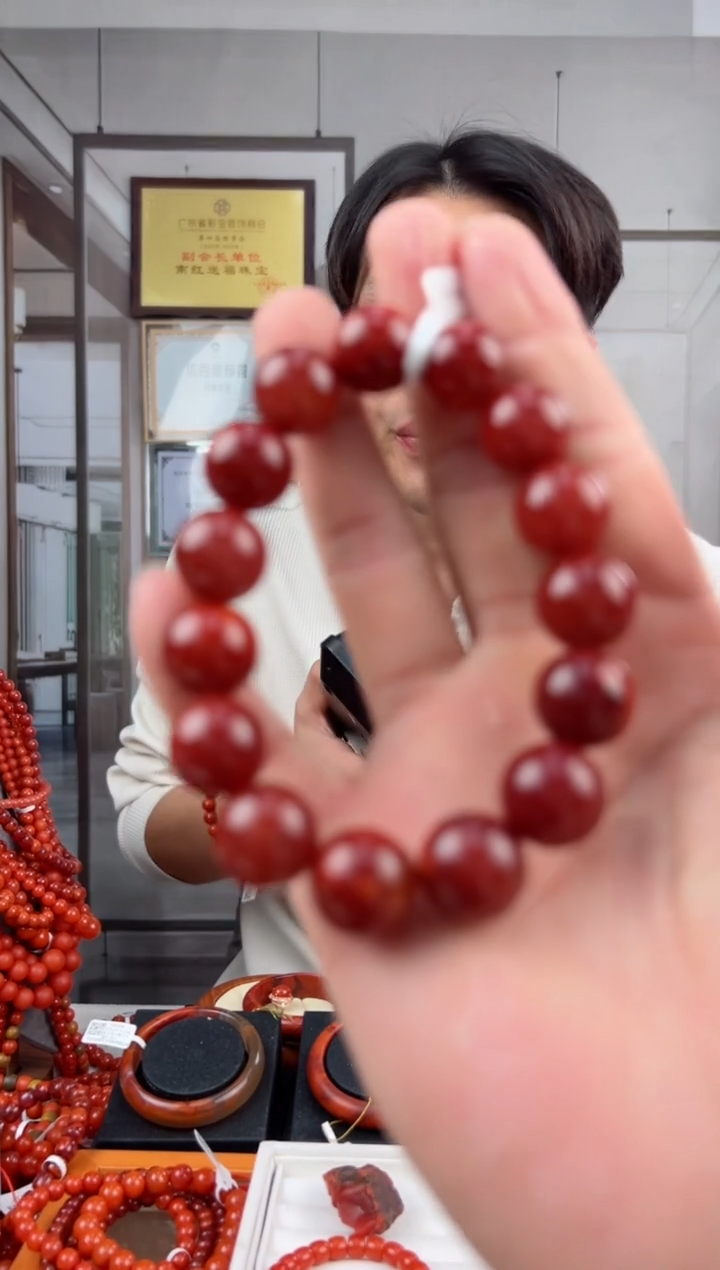 【闪购商品】南红玛瑙单圈未镶嵌@t06733@15mm