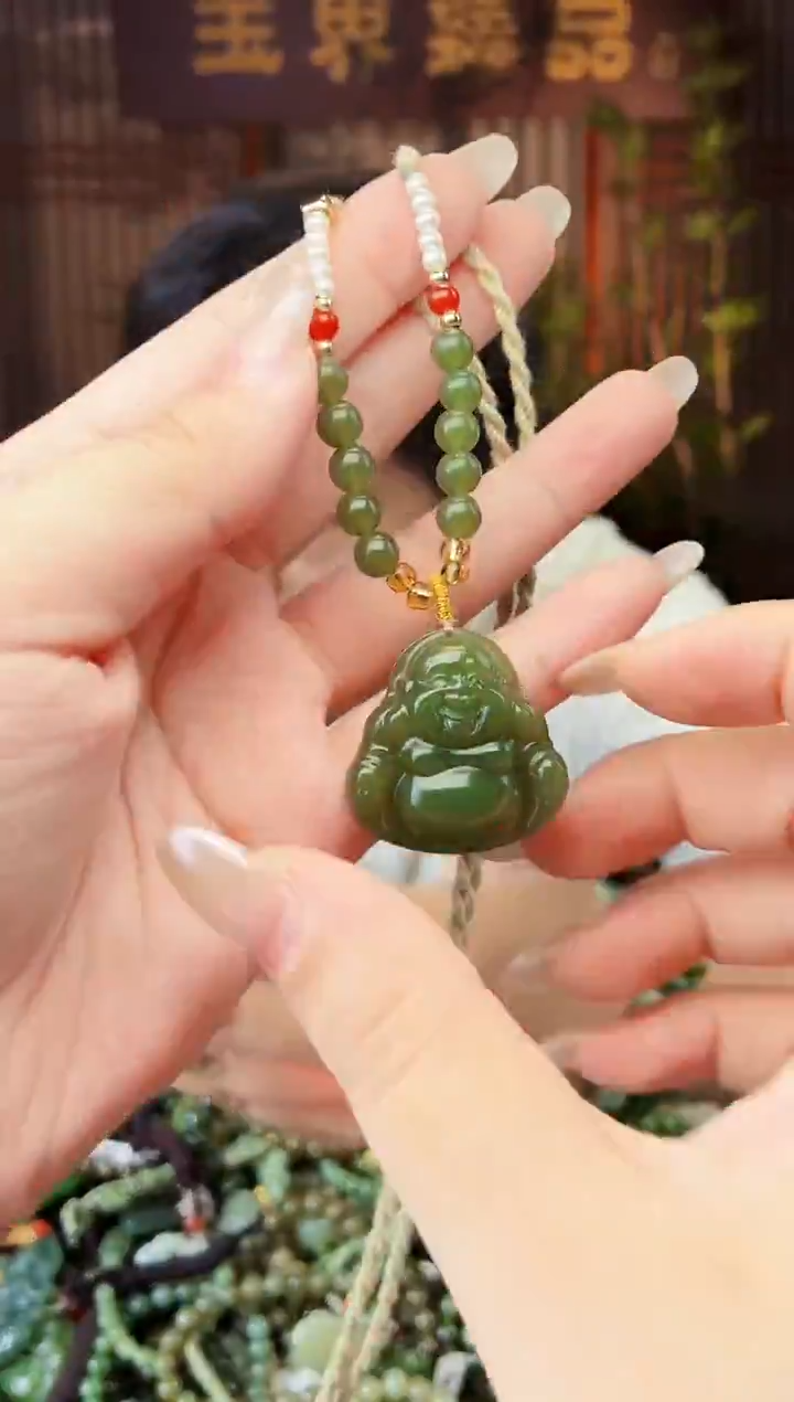 颈饰未镶嵌和田玉多样性发货拍一发一