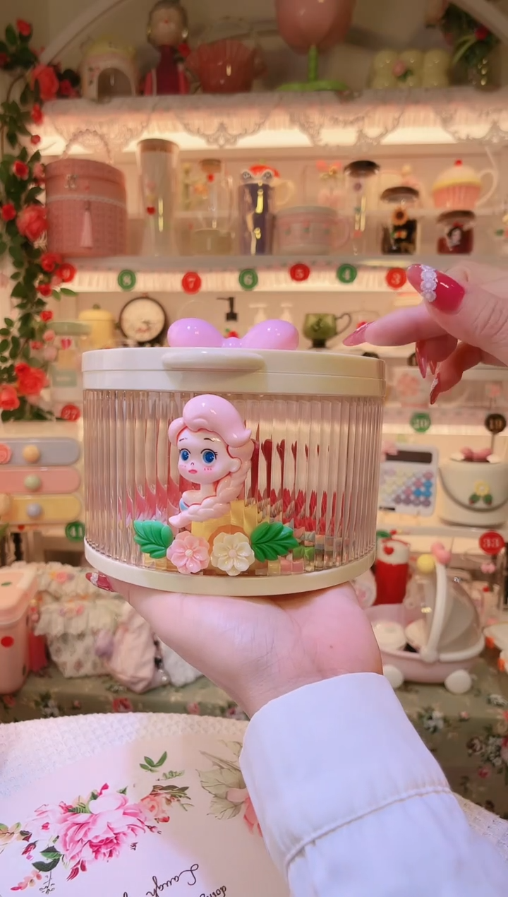 艾莎公主收纳盒——手工制作品质好！