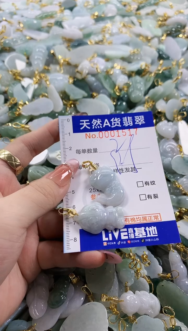 颈饰未镶嵌翡翠༄****」天然A货翡翠