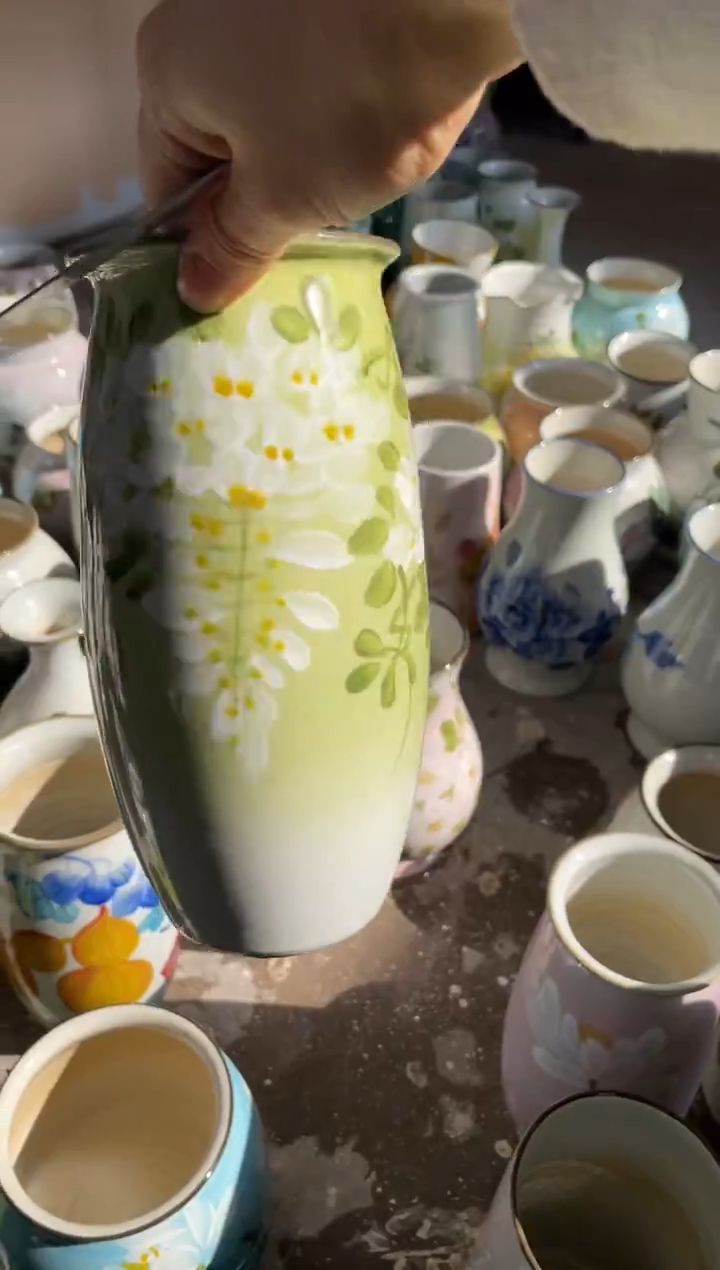 瓶瓷景德镇手绘花瓶