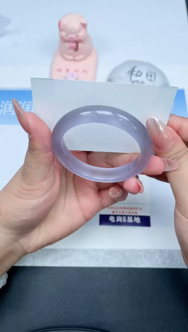 【闪购商品】石英质玉手镯未镶嵌329-54.8