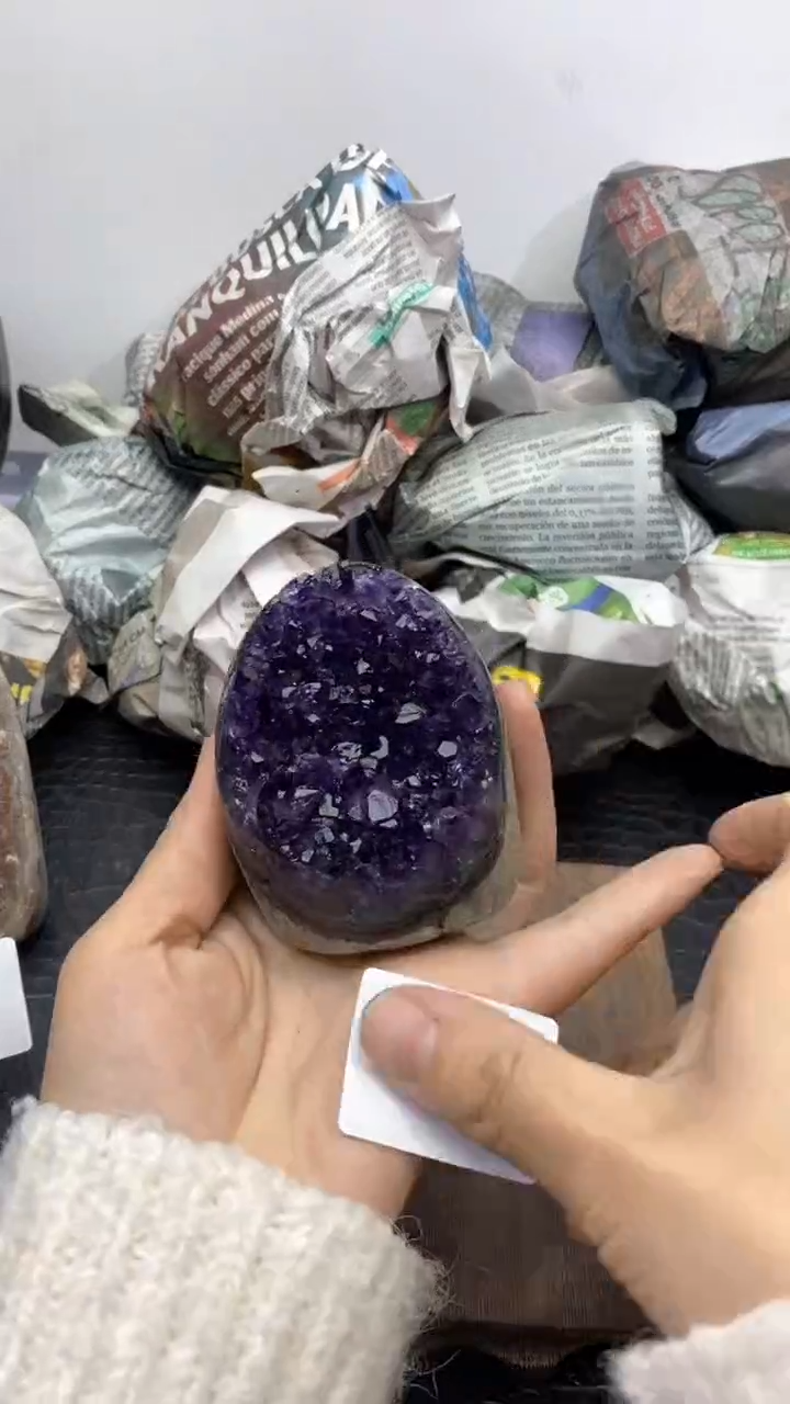 【闪购商品】紫晶1未镶嵌547号摆件