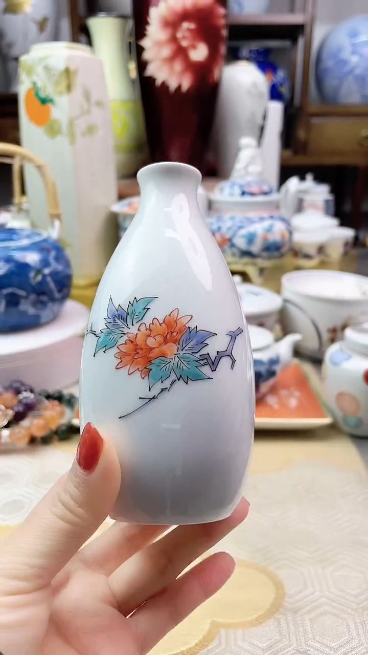 【闪购商品】盘柿右卫门花器一一一