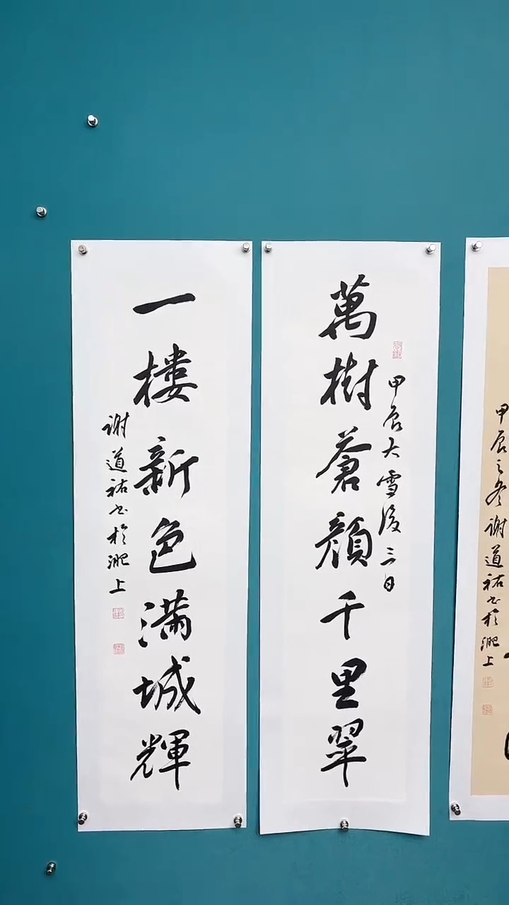 【闪购商品】谢老师传统艺术年画万树对联