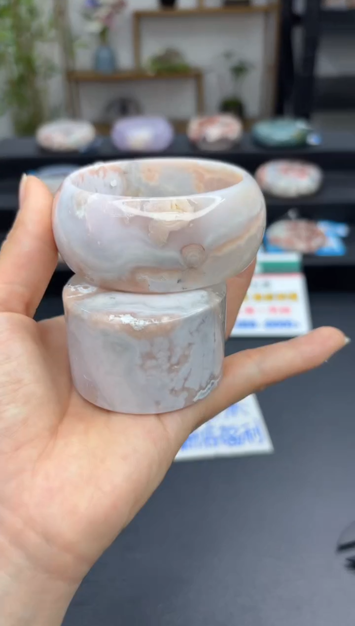 【闪购商品】石英质玉手镯未镶嵌A443(58圈赠送镯心)