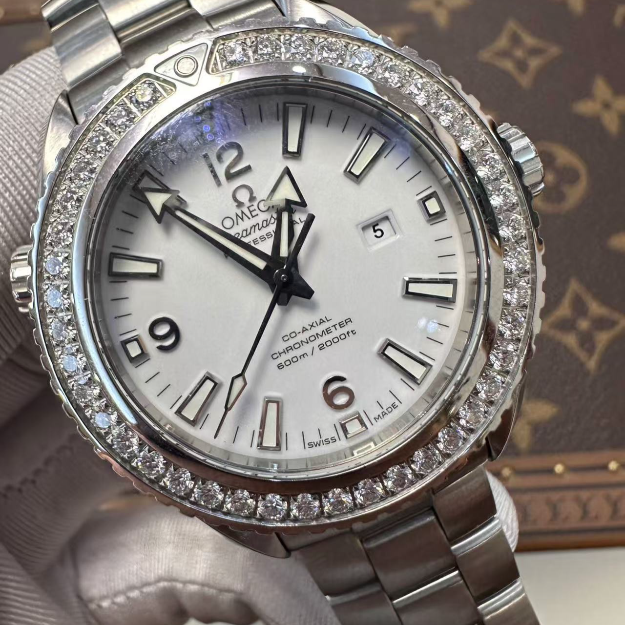 99新 Omega/欧米茄 海马系列 232.15.38.20.04.001 38mm 23全套